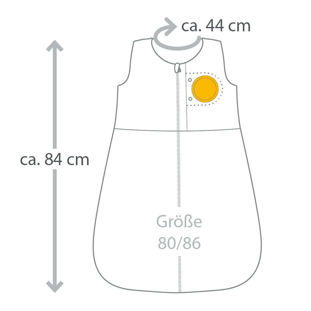 Maße Schlafsack Größe 80/86