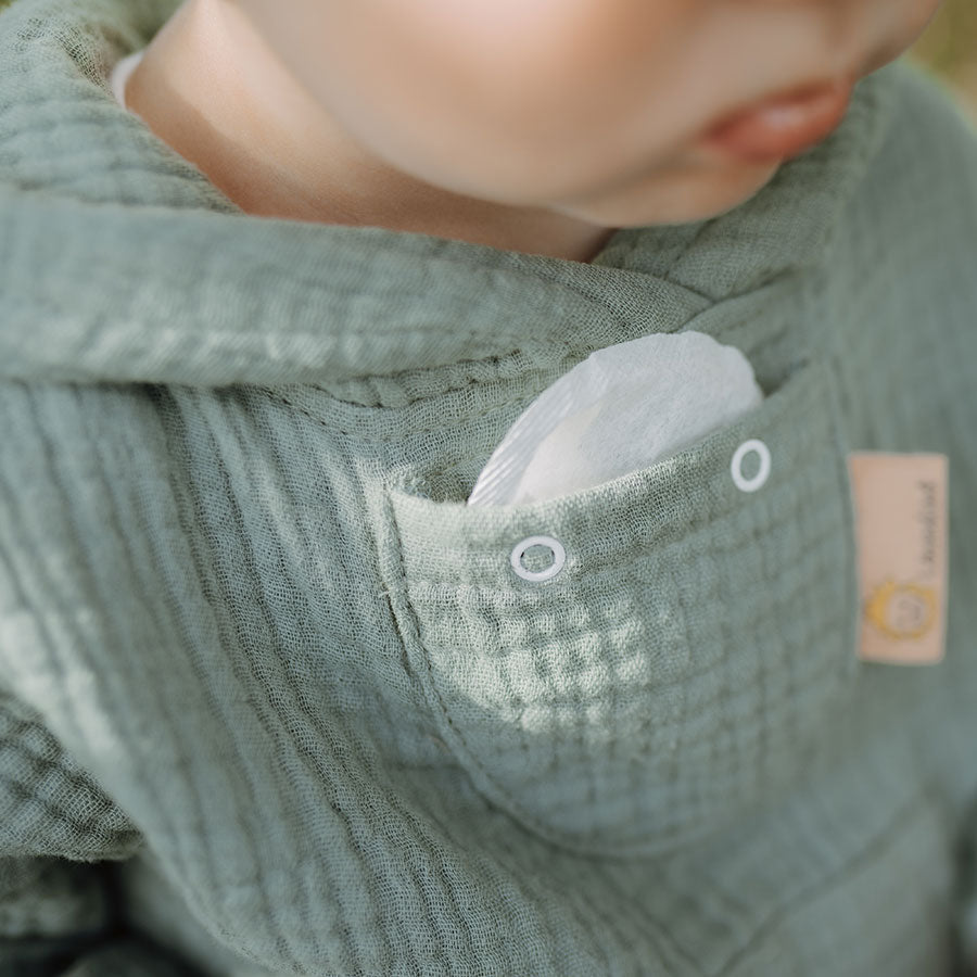 Löwenkind x marthas.mini Hoodie mit Pad-Tasche