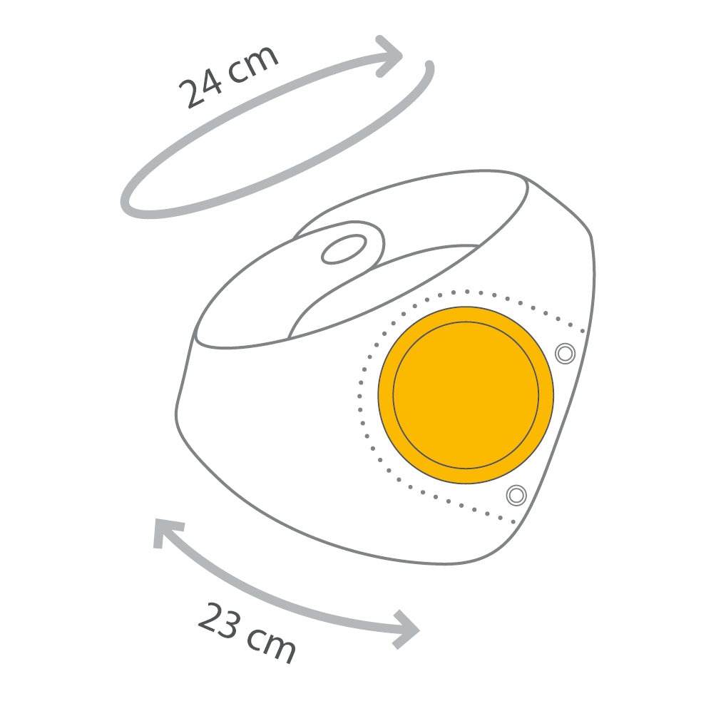 Maße von Halstuch "Newborn"