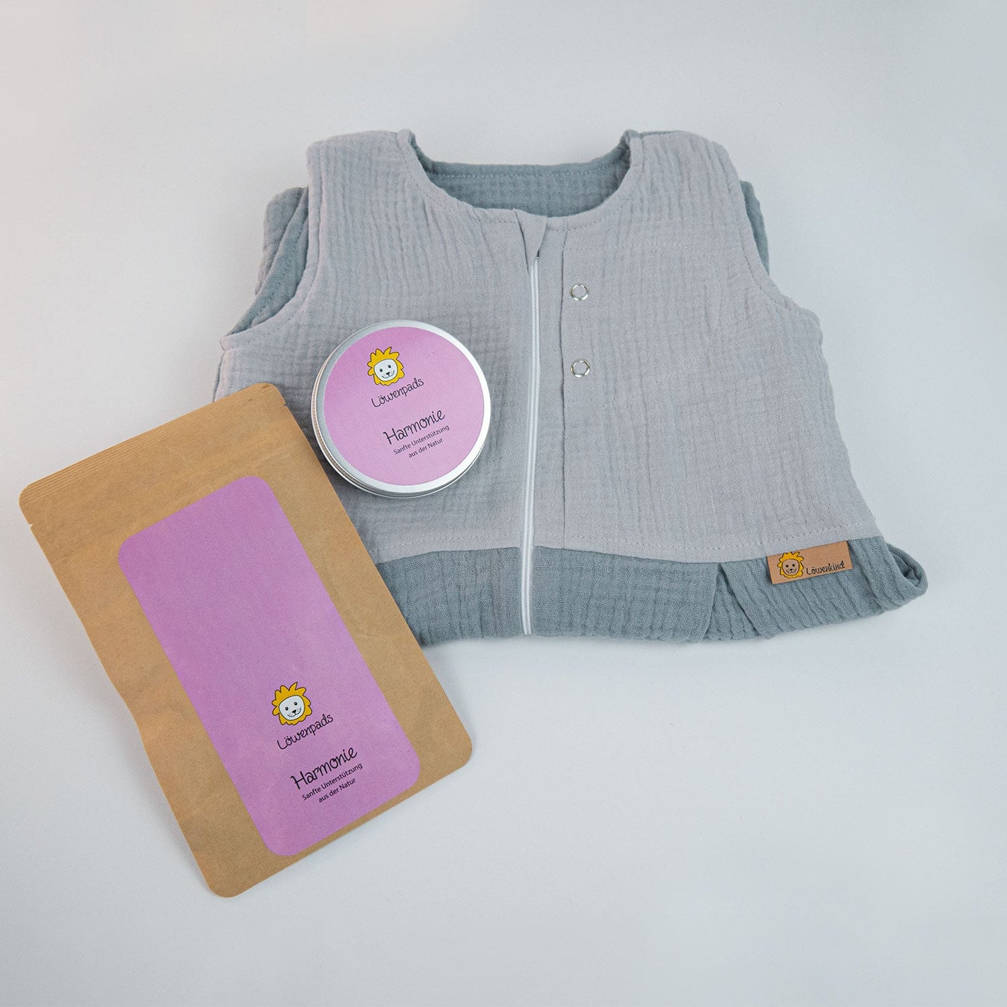 Schlafsack-Set mit Harmonie-Dose und Harmonie-Nachfüllpackung