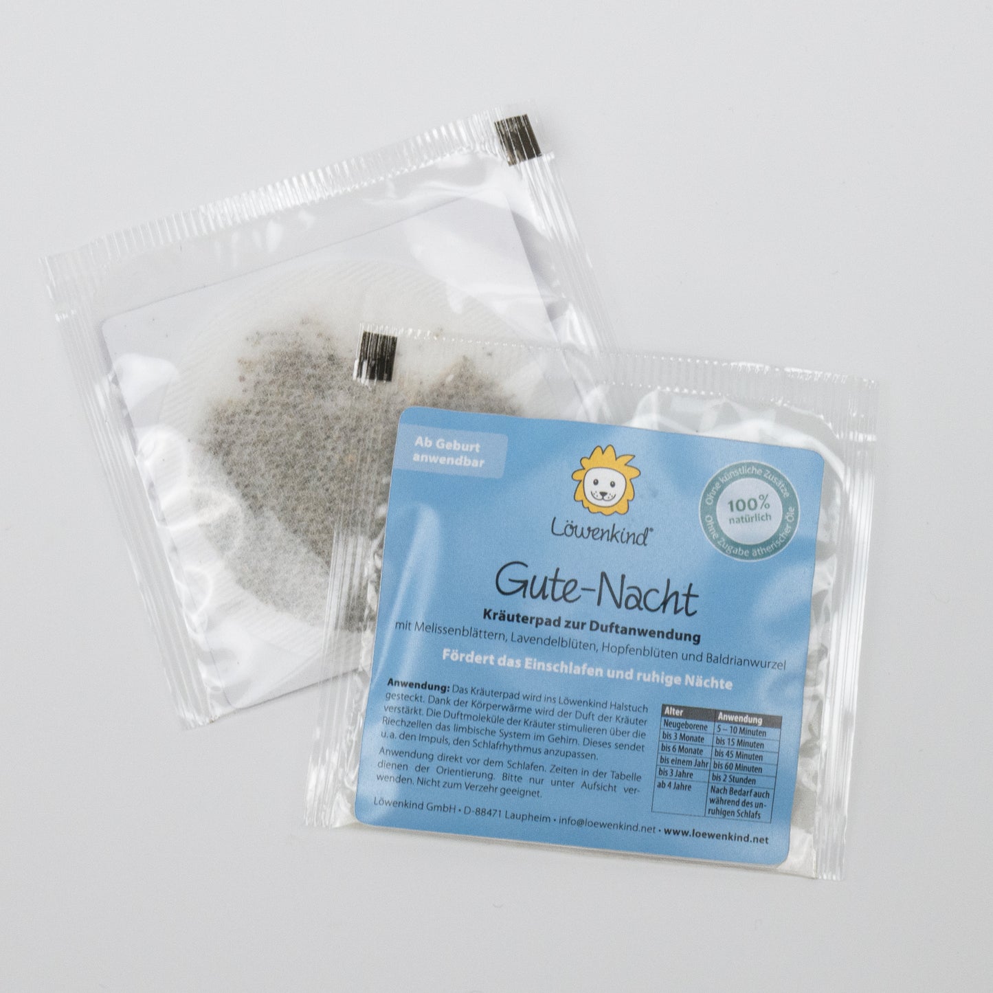 Gute-Nacht-Pad Einzelverpackung