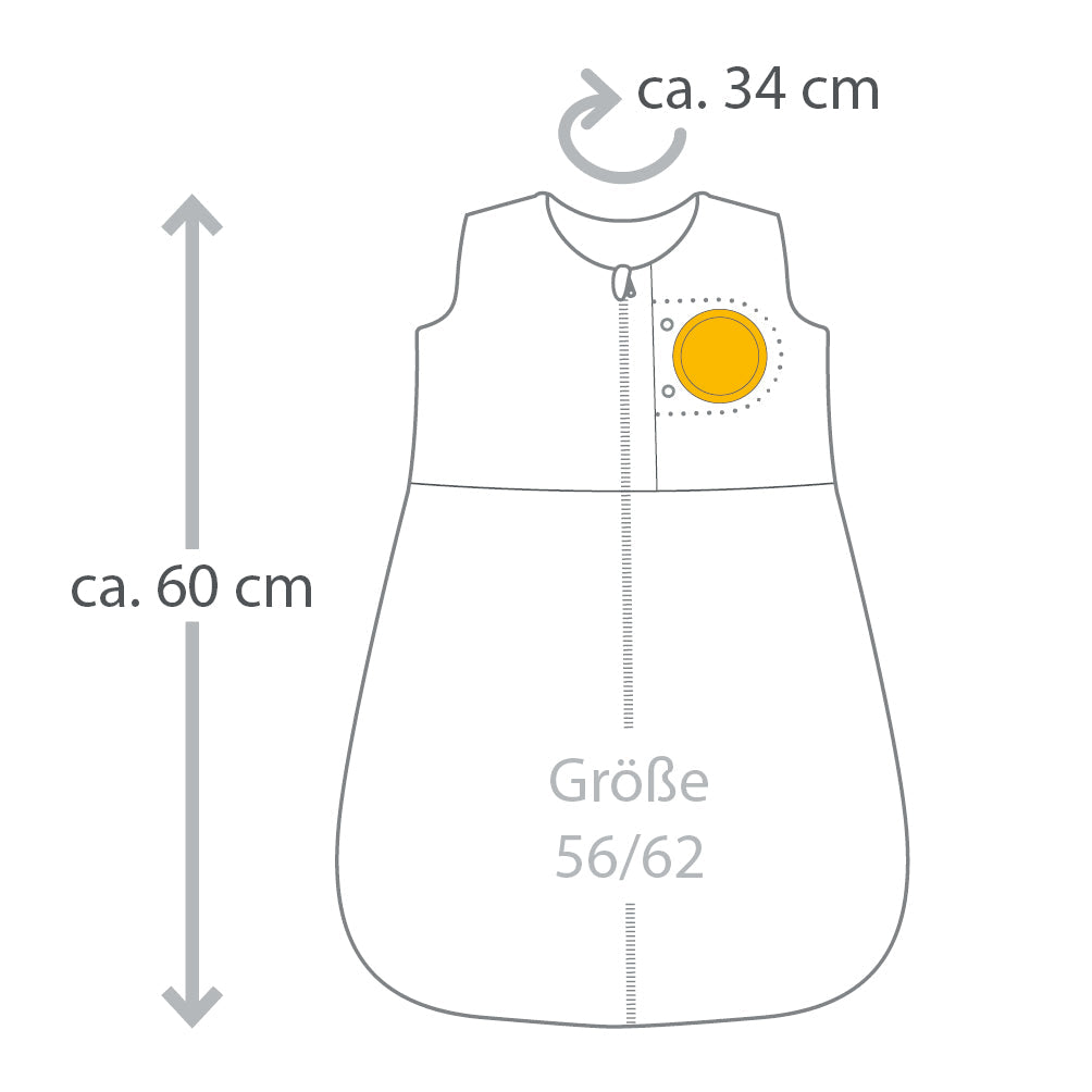 Maße Schlafsack Größe 56/62